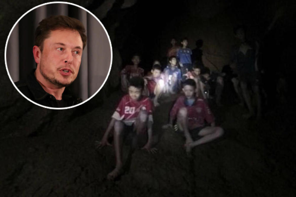   CEO THE WORLD OUT OF THE DRAMS IN THAILAND: A famous billionaire wants to help save the boys who are trapped in a cave! 