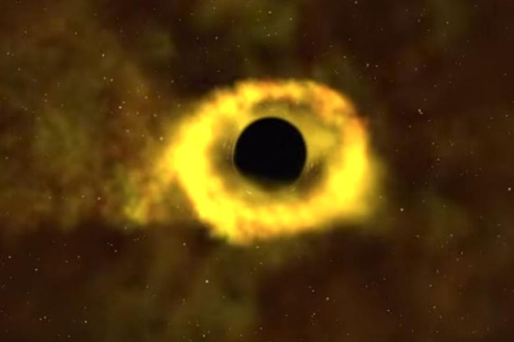 NASA SNIMILA KATAKLIZMU U SVEMIRU: Ovako izgleda kada ogromna crna rupa proguta zvezdu veličine našeg Sunca (VIDEO)