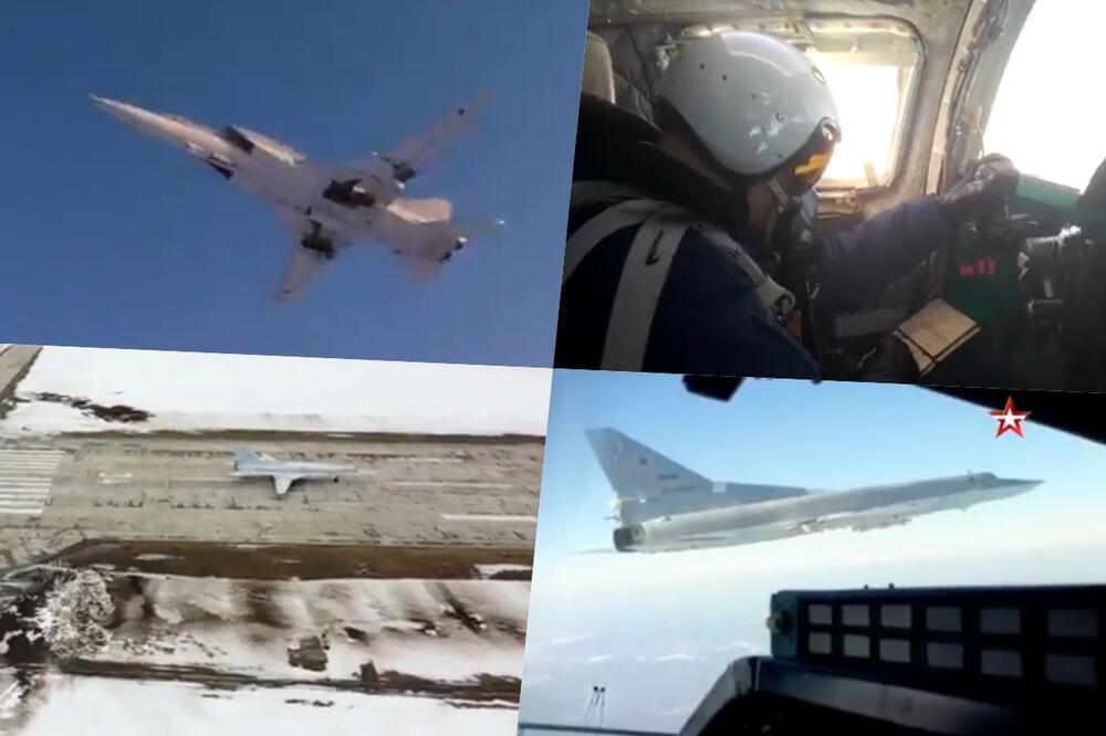 NOSILI NUKLEARNO NAORUŽANJE? Dva ruska bombardera Tu-22 pojavili se na nebu Belorusije! Misija trajala četiri sata! VIDEO