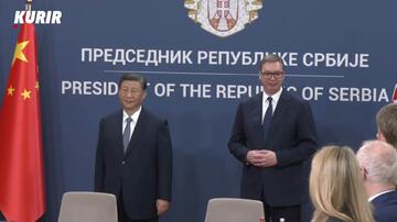 Predsednici Vučić i Si potpisuju bilateralna dokumenta