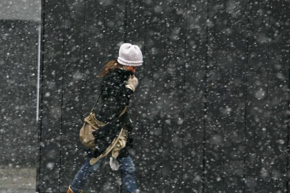 Slab sneg širom Srbije