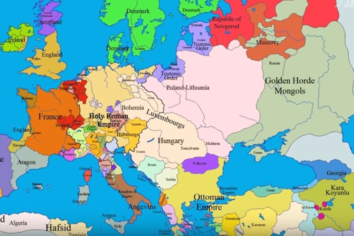 Karta Evrope Sa Drzavama Karta Evrope Evropa Mapa Karta Sveta | My XXX ...