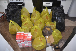 UHAPŠEN SUBOTIČANIN (38): Policija MU našla 140 kilograma rezanog duvana i 6.000 cigareta