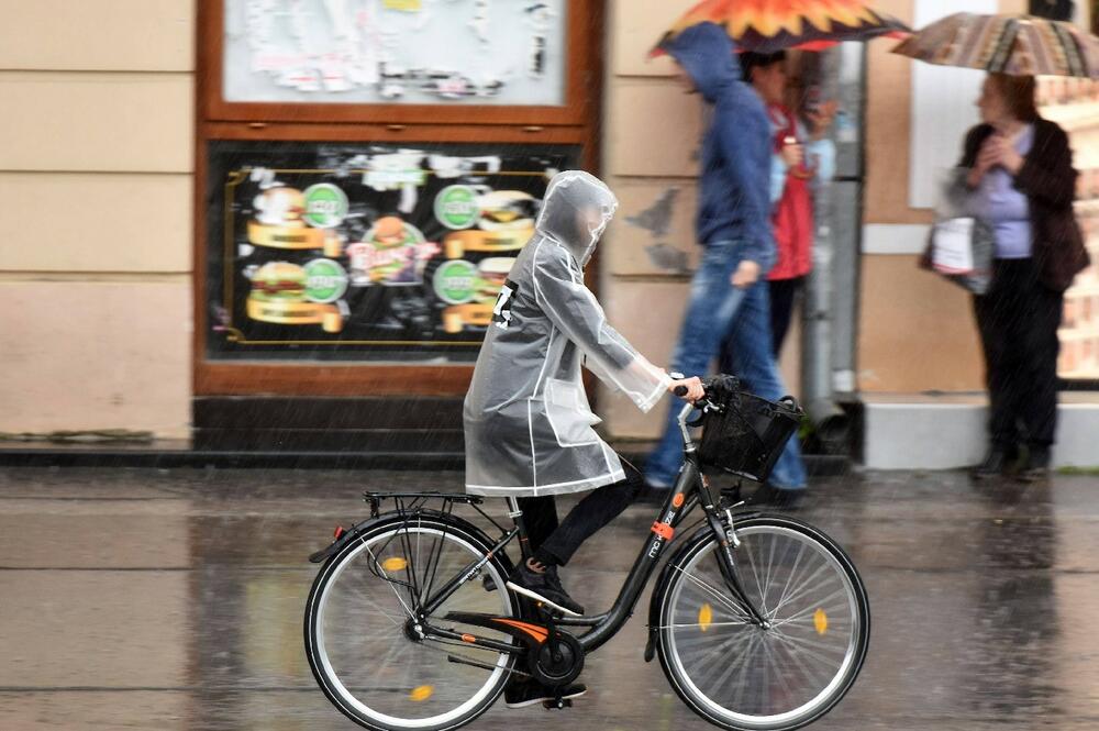 kiša, Novi Sad