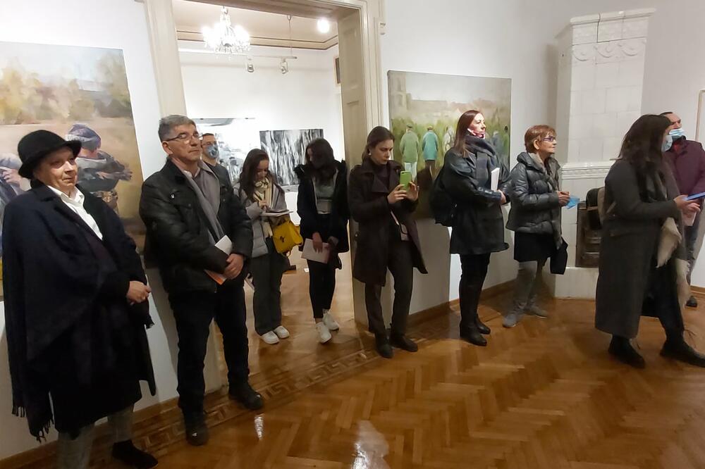 REGIONALNI UMETNIČKI PROJEKAT PREPOZNAVANJE: U Kruševcu otvorena izložba slika umetnika iz Srbije, Crne Gore i Bugarske