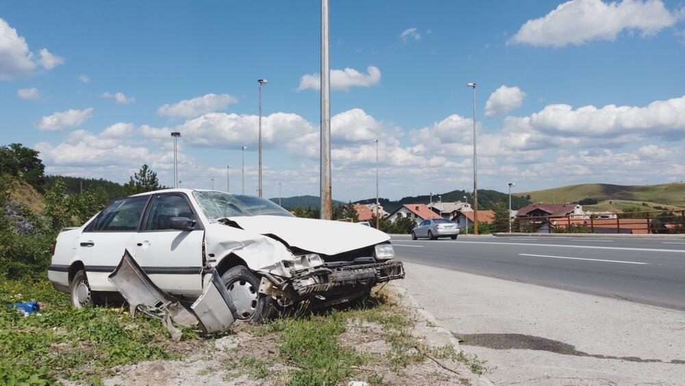 Saobraćajna Nesreća, Čajetina, sleteo automobil