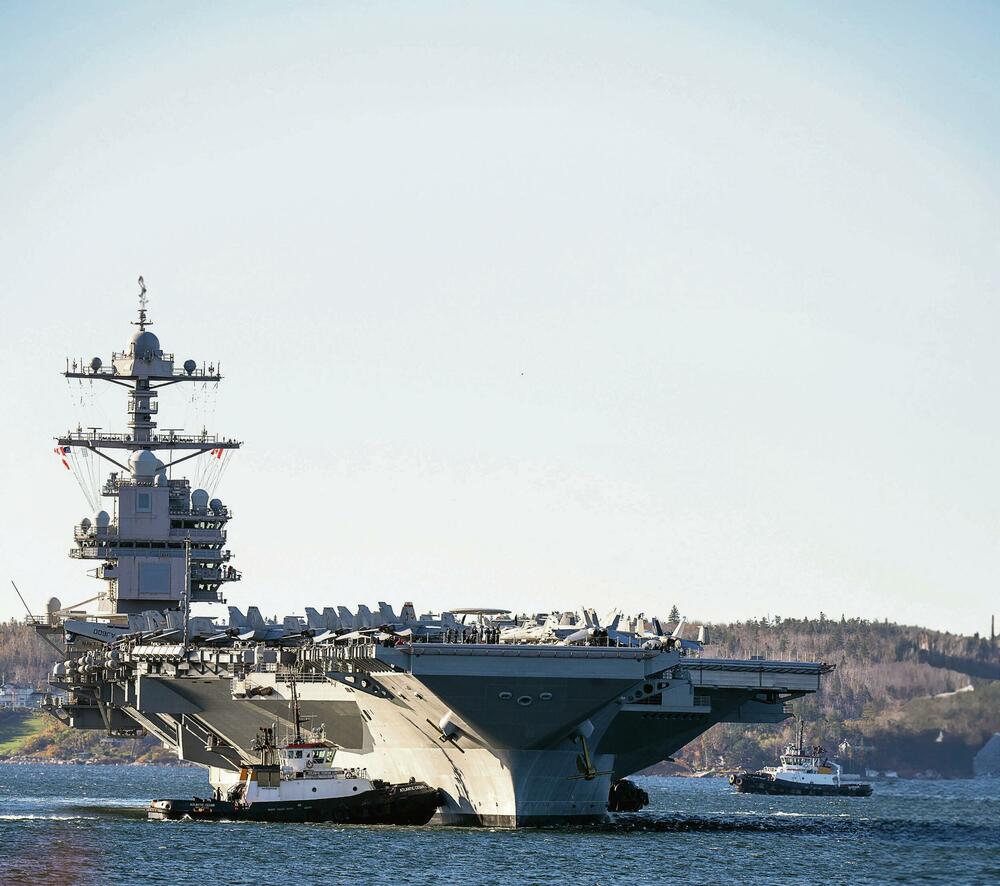 Demonstracija moći: Američki nosač aviona 'USS Džerald R. Ford'