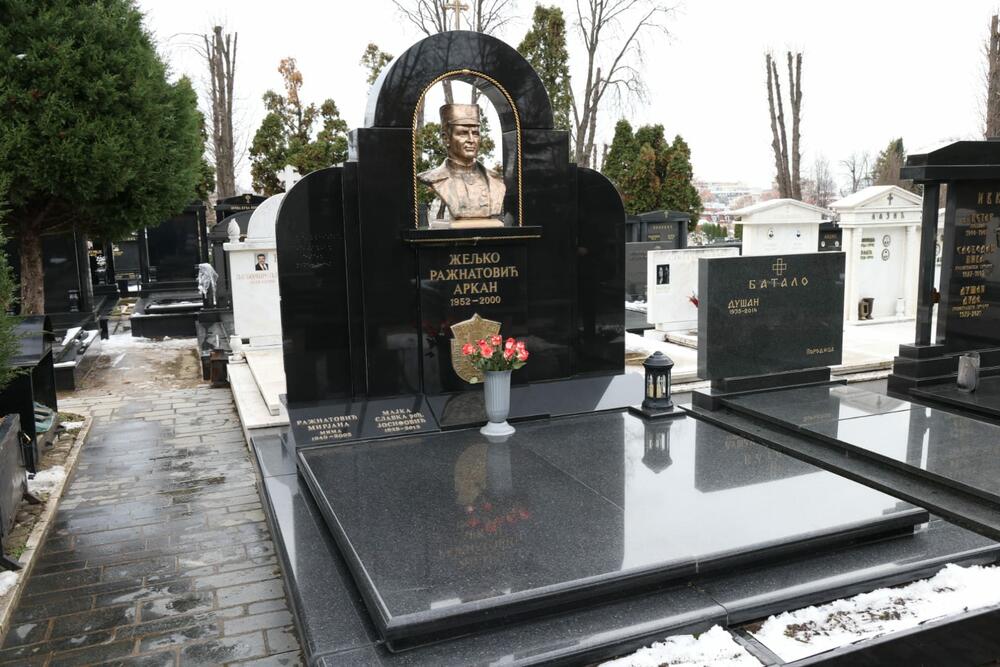 споменик на Жељко Ражнатовиќ, Аркан, Жељко Ражнатовиќ Аркан