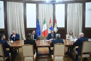 " DOBRO NAM DOŠLI, DRAGI PRIJATELJI!" Predsednik Vučić: Odličan sastanak s predstavnicima Italijanske razvojne banke