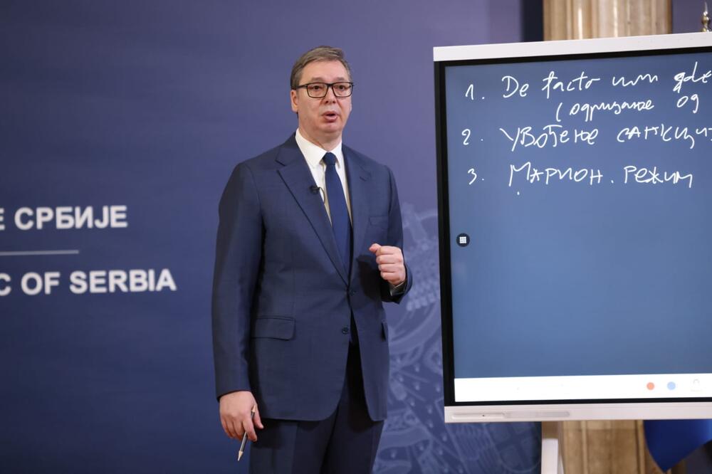 BIĆEMO PRIMORANI DA PRONAĐEMO ALTERNATIVU ZA ISPLATU PRINADLEŽNOSTI NAŠEM NARODU: Predsednik Vučić o situaciji na KiM