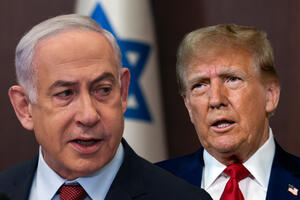 ŠTA JE NETANJAHU POKLONIO TRAMPU? Premijer Izraela je posle sastanka bivšem lideru SAD dao NEŠTO sa posebnim značenjem (FOTO)