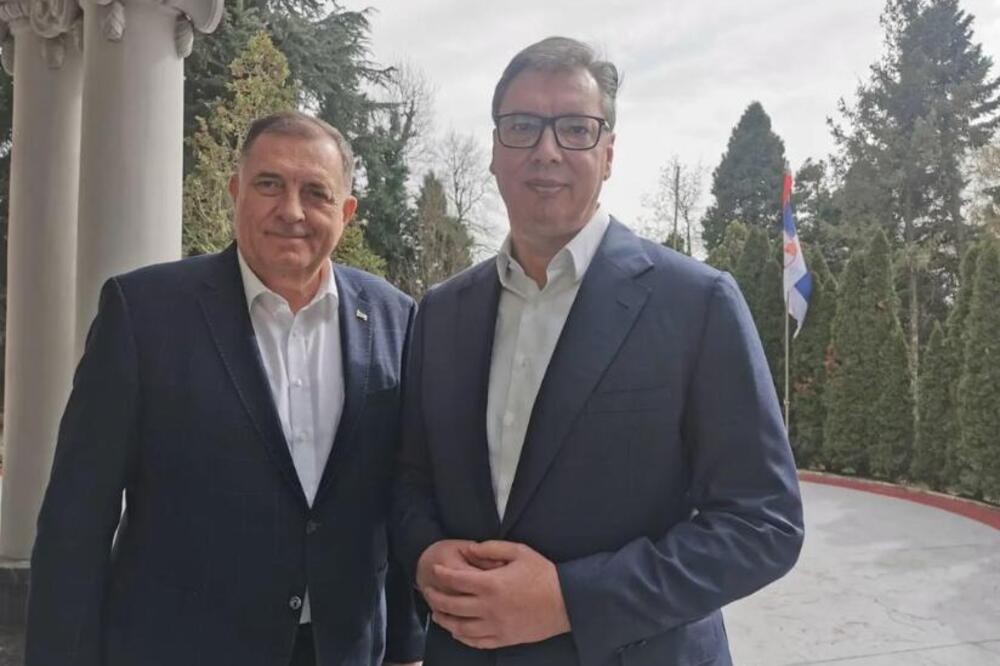 VUČIĆ RAZGOVARAO SA DODIKOM: Do Vaskršnjeg sabora pripremićemo veliki broj važnih i korisnih odluka za naš narod (FOTO)