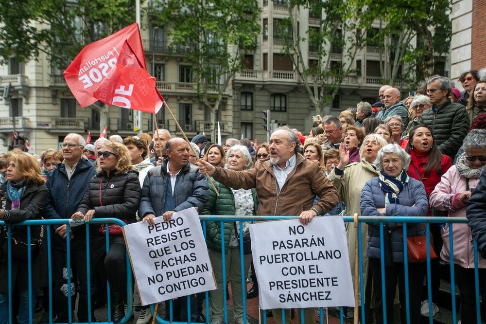 Španija, protesti, Pedro Sančez