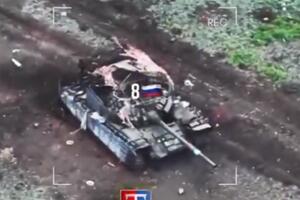 UKRAJINCI SE POHVALILI: Uništili 42 ruska tenka i borbena vozila u regionu Donjecka (VIDEO)