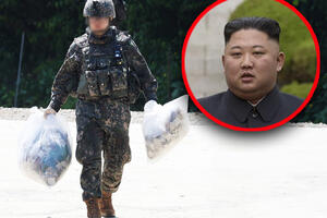 KO TEBE ĐUBRETOM, TI NJEGA PROPAGANDOM: Kim ponovo šalje balone u Južnu Koreju nakon najave iz Seula da će da UKLJUČE RAZGLASE