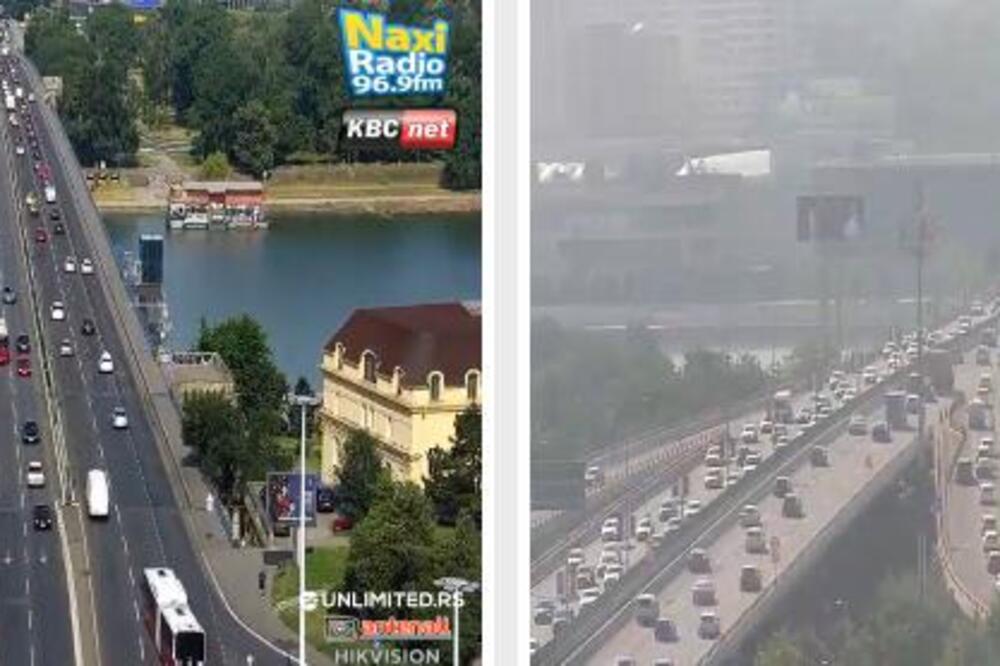 SVE IDE KAO PODMAZANO, ZASTOJA NEMA! Pogledajte trenutno stanje na beogradskim mostovima u jutarnjem špicu