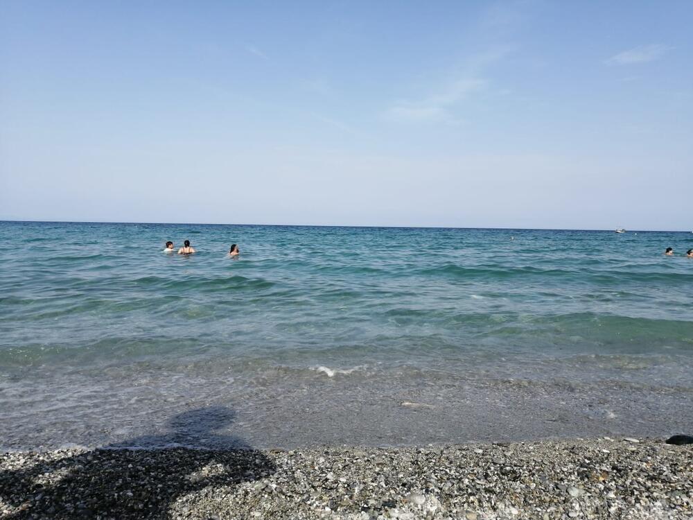 Grčka, plaža, Leptokarija