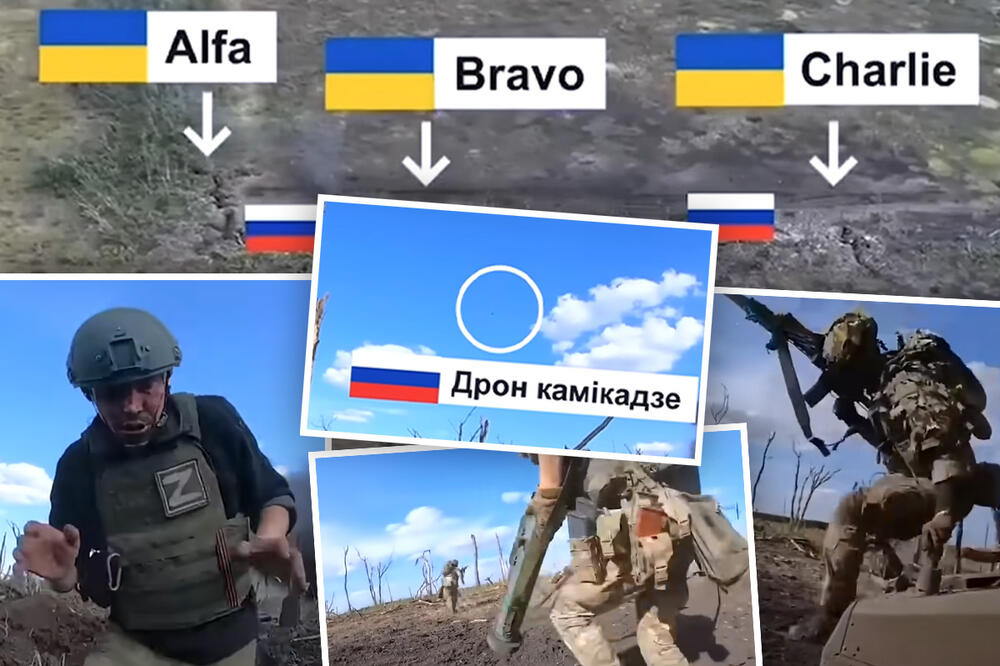 UKRAJINSKI ALFA, BRAVO I ČARLI Snimak napada STRANE LEGIJE na rov, meci pršte, doleće RUSKI DRON KAMIKAZA, ali je tu kraj (VIDEO)