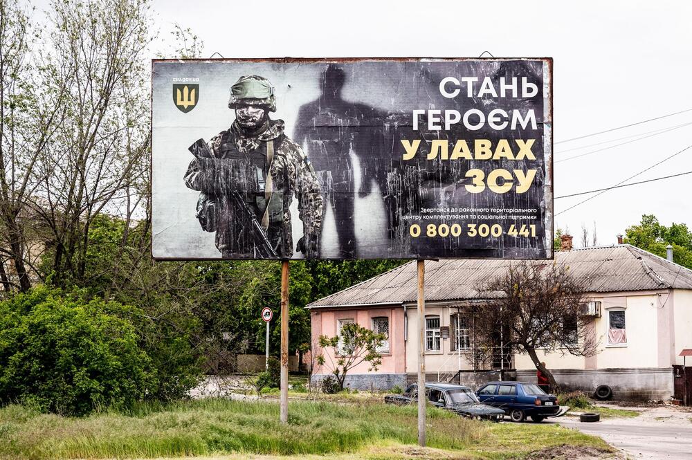 Ukrajina, Harkov, Plakati