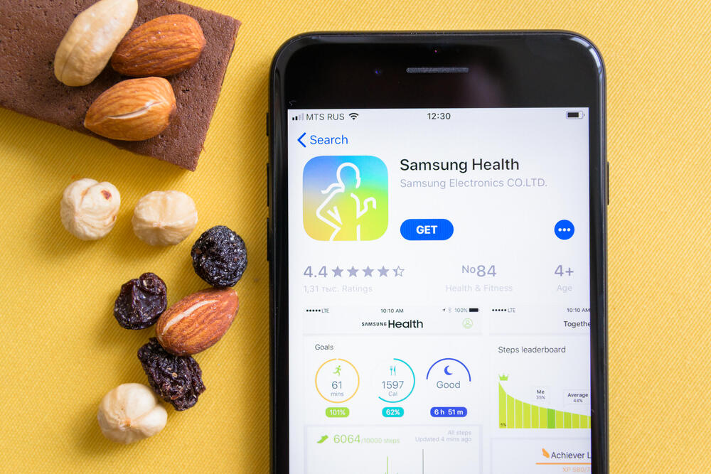 Samsung, aplikacija, Samsung Health