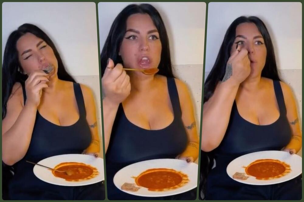 "NE JEDEM KAVIJAR, SMRDI" Seka Aleksić objavila snimak kako jede PASULJ, a na jedan komentar odmah reagovala (VIDEO)