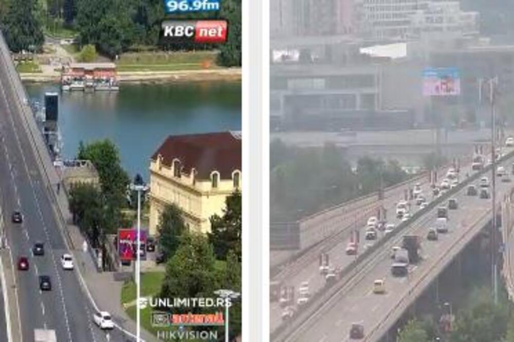 SVE TEČE KAO PODMAZANO! Gužve nema ni na jednom mostu osim Plavom! Beograd se ispraznio (FOTO)