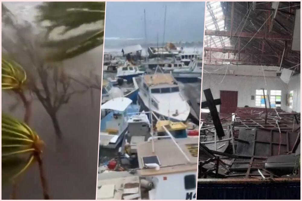 APOKALIPTIČNE SCENE: Uragan Beril čisti sve pred sobom, kreće se brzinom 215 kilometara na čas, a sad je krenuo ka MEKSIKU (VIDEO)