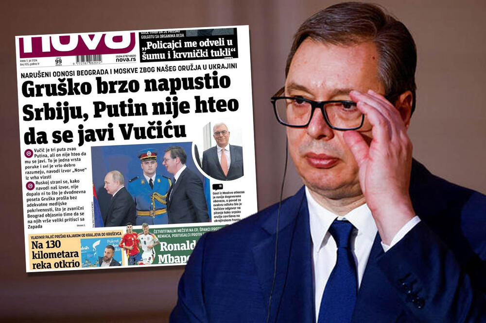 "ORDINARNE LAŽI, OBMANJUJETE GRAĐANE" Vučić ŽESTOKO ODBRUSIO opozicionim medijima: Kad sam izrazio želju da razgovaram sa Putinom?