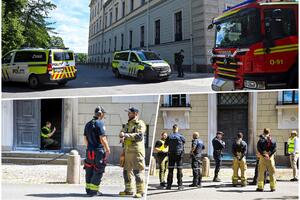 NAPAD NA KRALJEVSKU PALATU U OSLU: Norveška policija uhapsila čoveka u invalidskim kolicima, bacio MOLOTOVLJEVE KOKTELE (FOTO)