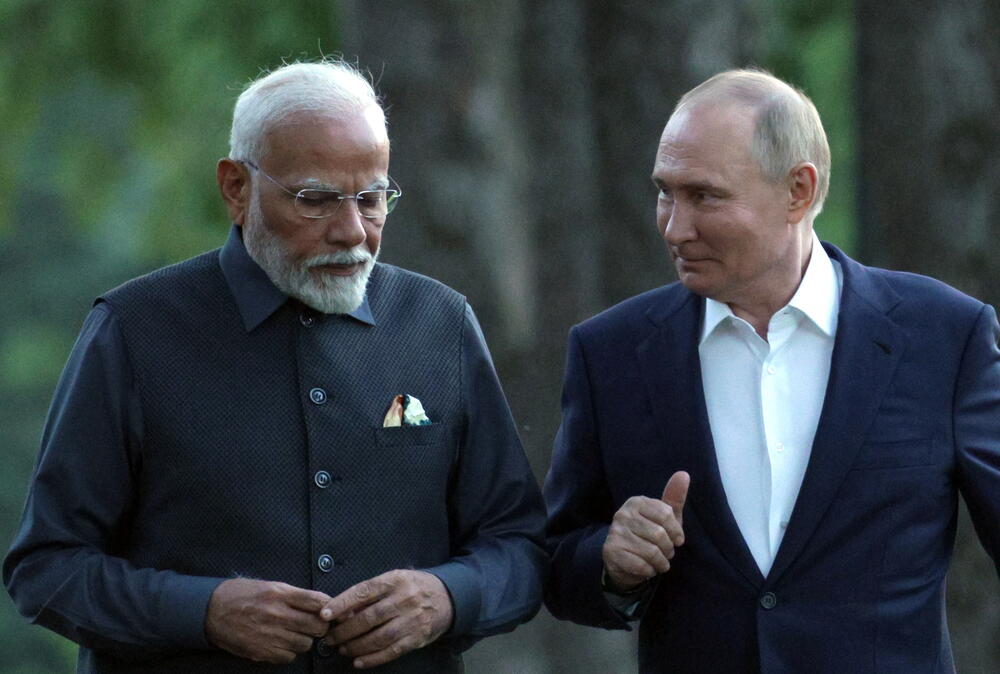 Narendra Modi, Vladimir Putin