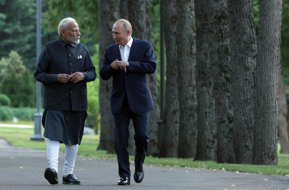 Narendra Modi, Vladimir Putin