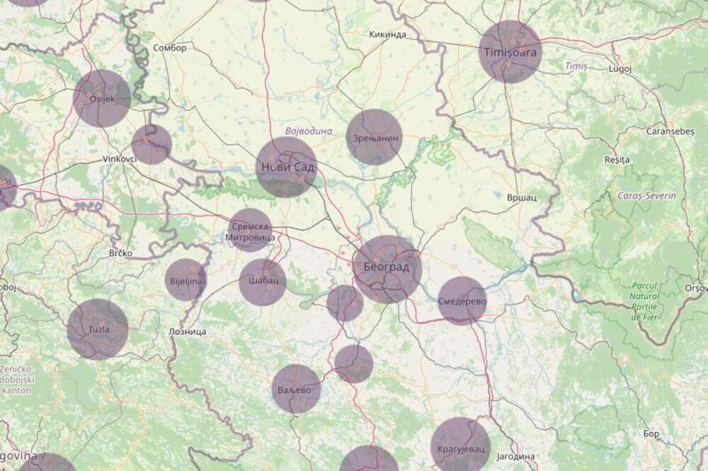 KLIMATSKA MAPA SVETA IZ BUDUĆNOSTI OTKRIVA KAKO ĆE ZA 60 GODINA BITI U SRBIJI U Beogradu kao u poznatom letovalištu u Grčkoj