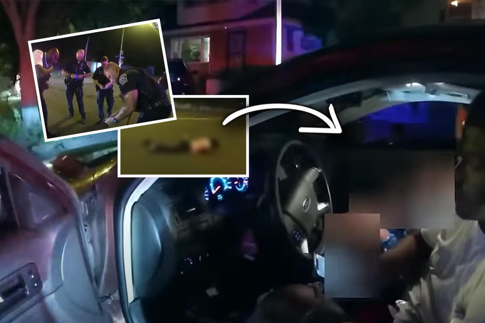 "UBIĆEŠ ME, BRATE, STANI" Užasavajući snimak, policajac izrešetao vozača koji je bežao, dete sedelo na suvozačevom mestu (VIDEO)