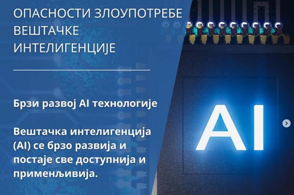 VEŠTAČKA INTELIGENCIJA MOŽE BITI ISKORIŠĆENA ZA KRIMINALNE AKTIVNOSTI: Ovo su najčešće zloupotrebe na koje morate obratiti pažnju