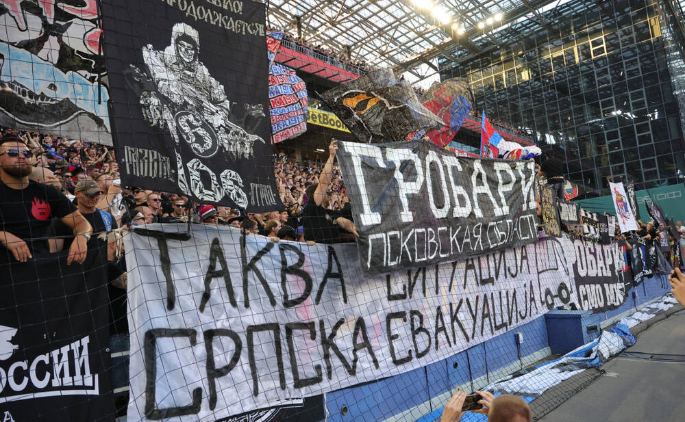 Partizan, CSKA, CSKA Moskva, Grobari