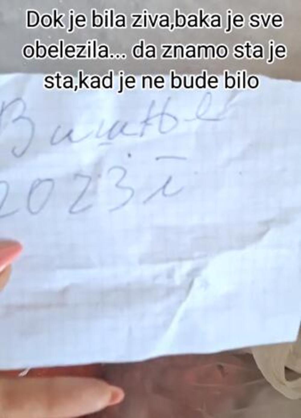 Baka ostavila pun zamrzivac