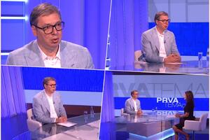 PREDSEDNIK VUČIĆ U "PRVOJ TEMI": Daću sve od sebe da u naredne 3 godine PROMENIM SVE, sledi povećanje penzija od 10 odsto