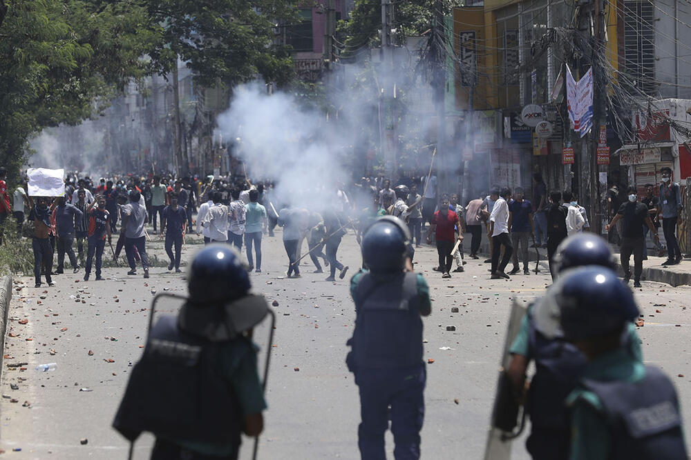 Bangladeš, Demonstracije