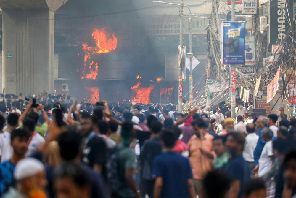 Bangladeš, Demonstracije