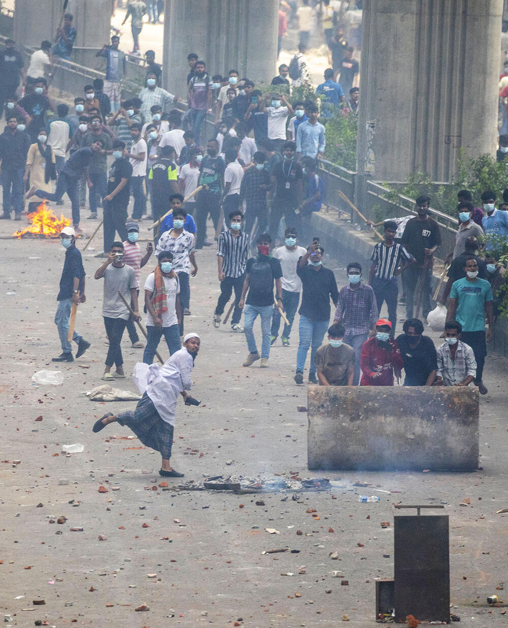 Bangladeš, Demonstracije