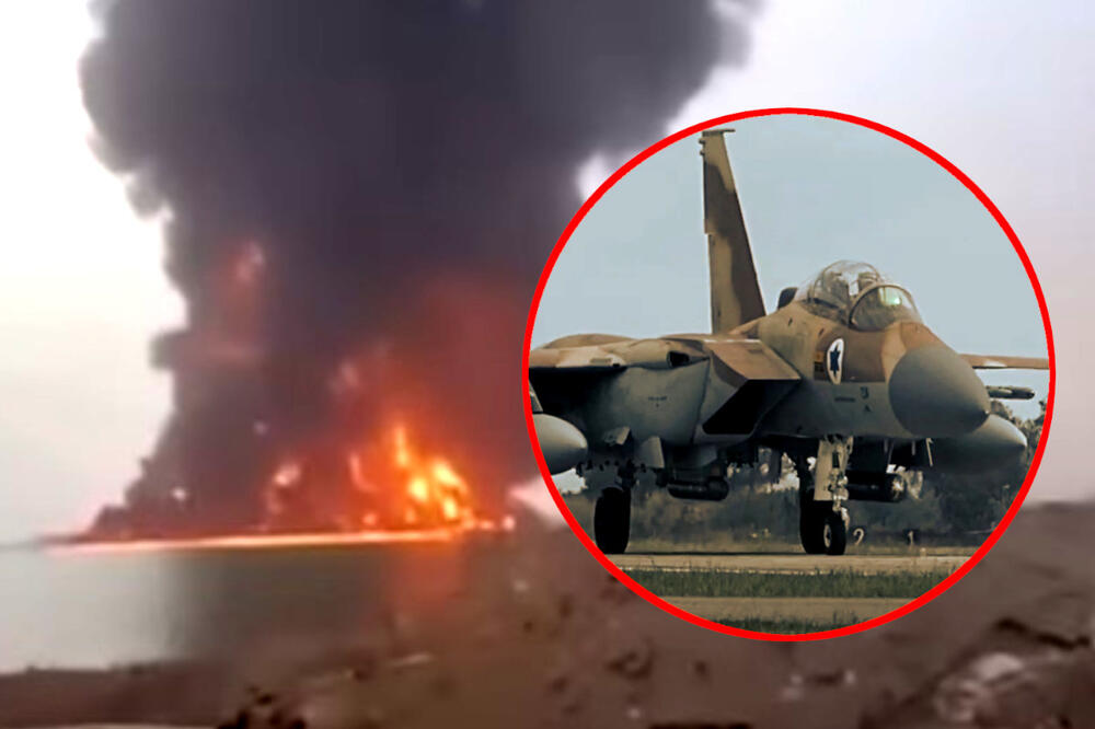 DETALJI VELIKE IZRAELSKE ODMAZDE: F-15 udarili na Hute, pogodili KLJUČNI OBJEKAT - "Vatra se vidi ŠIROM BLISKOG ISTOKA" (VIDEO)