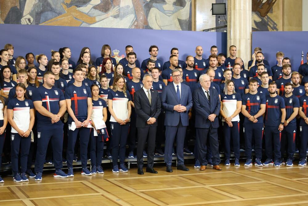 Olimpijski tim Srbije, Predsedništvo Srbije, Aleksandar Vučić