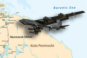 RUSKI BORBENI AVIONI PRESRELI AMERIČKE STRATEŠKE BOMBARDERE! Lovci hitno dignuti iznad Barencovog mora na Arktiku
