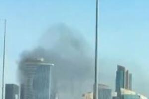 GORI HOTEL U DOHI! Plamen zahvatio celu zgradu, kruže dramatični snimci sa mesta nesreće (VIDEO)