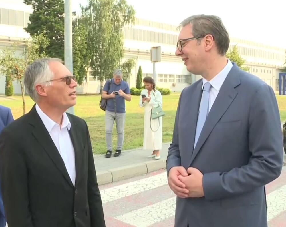 Aleksandar Vučić, Fiat Panda hibrid, Fiat Panda Kragujevac, Kragujevac, Fiat Panda