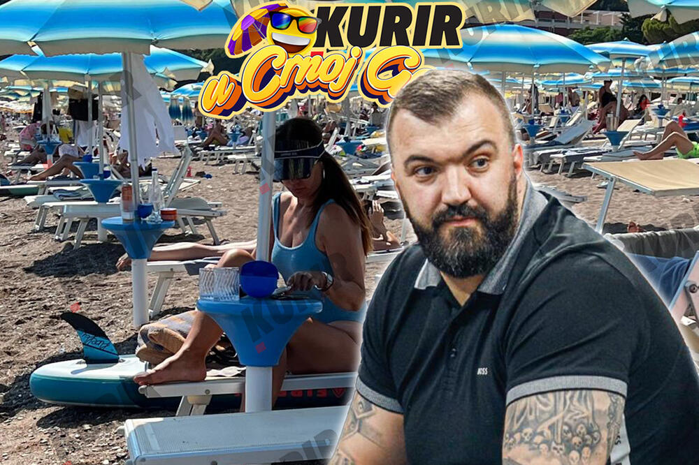 EKSKLUZIVNI PAPARACO! Uhvatili smo ženu Nikole Pekovića prvi put nakon drame oko RAZVODA: Evo šta radi na plaži i kako IZGLEDA