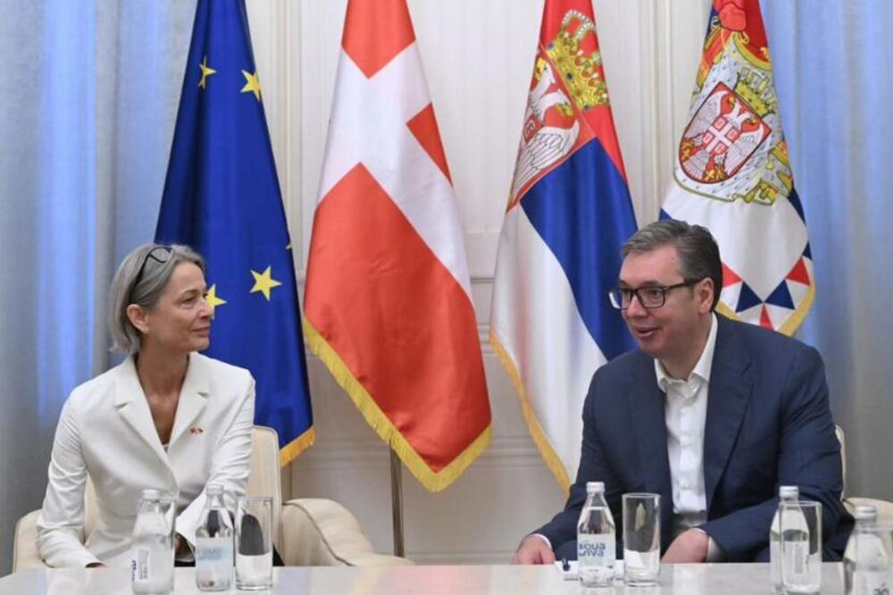 VUČIĆ​​​​​​​ PRIMIO U OPROŠTAJNU POSETU AMBASADORSKU DANSKE: Zahvalio sam na kontinuiranoj podršci u pregovaračkom procesu (FOTO)