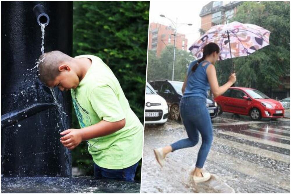 RHMZ najavio pljuskove i grmljavinu: Padavine moguće u ovim delovima Srbije, ali tropski talas se nastavlja! Biće i do 36 stepeni