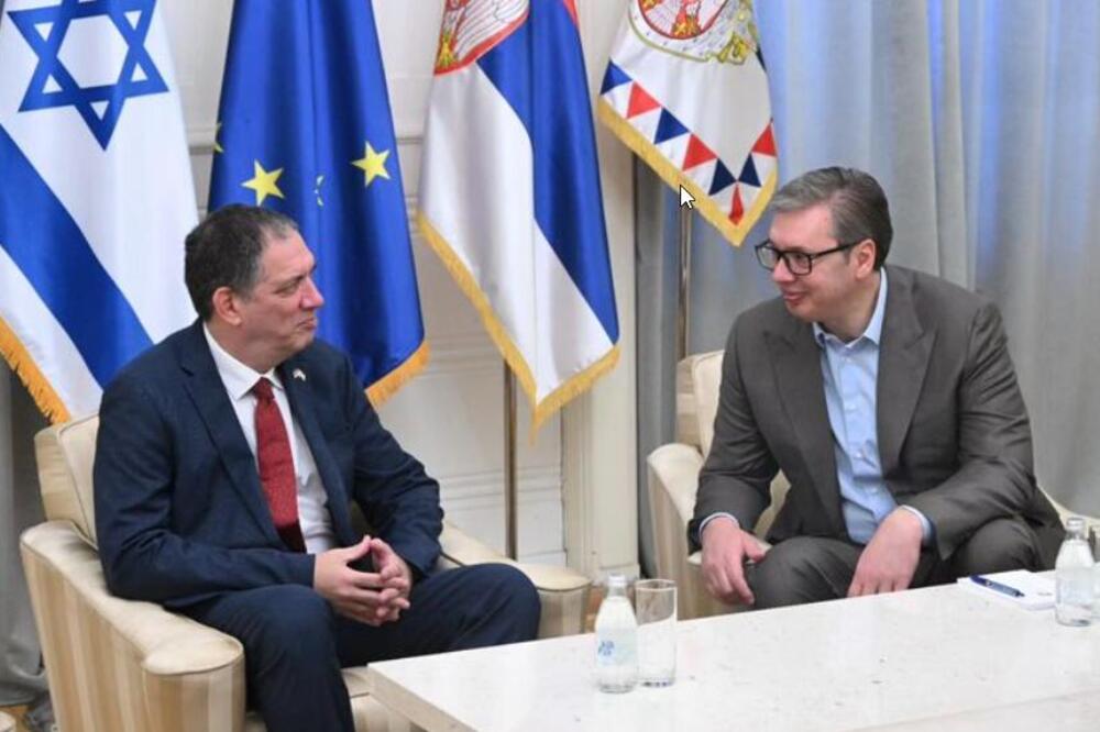 VUČIĆ RAZGOVARAO SA AMBASADOROM IZRAELA U SRBIJI: Sve države treba da ulože napore u nalaženje rešenja za postizanje održivog mira