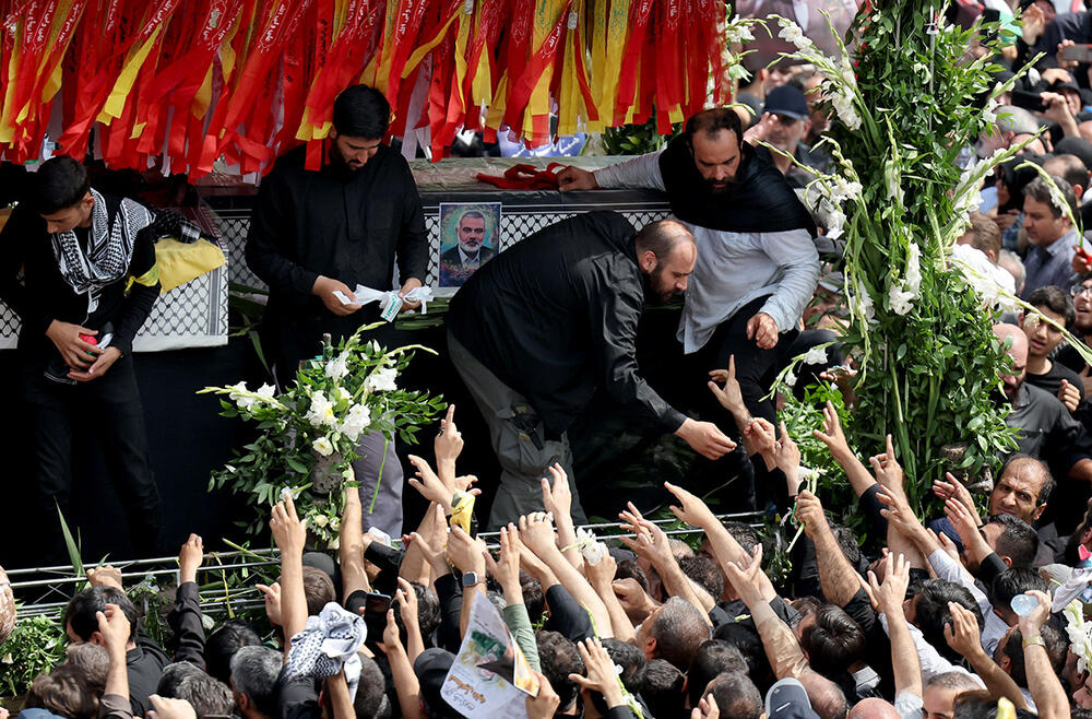 Hamas, Sahrana, Ismail Hanije